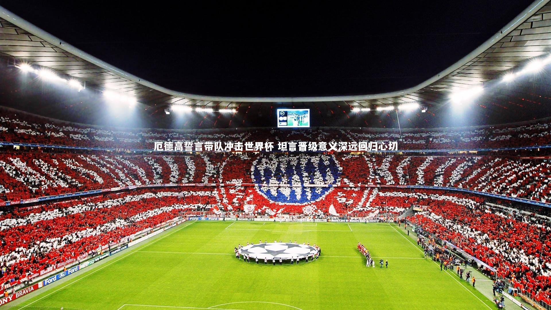 厄德高誓言带队冲击世界杯 坦言晋级意义深远回归心切